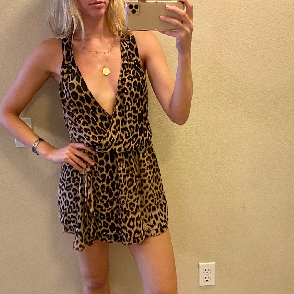 Parker Animal Print Mini Dress